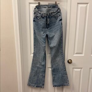 Old Navy Light Blue Flare Jeans